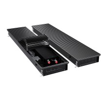 Конвектор внутрипольный Royal Thermo ATRIUM TURBO-90/300/1500-DG-U-BL