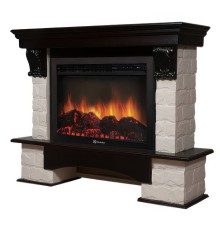 Портал Firelight Forte 30S камень белый, шпон венге Портал Firelight Forte 30S камень белый, шпон венге