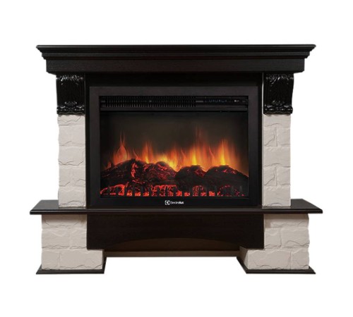 Портал Firelight Forte 30S камень белый, шпон венге Портал Firelight Forte 30S камень белый, шпон венге