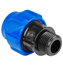 Муфта ПНД компрессионная НР 25*1/2quot; наружная резьба (VALFEX)