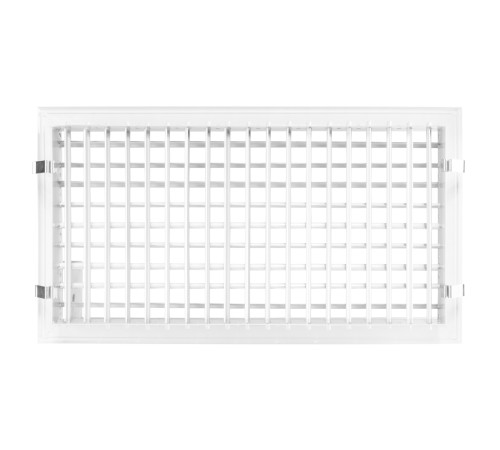 Решетка настенная двухрядная SHUFT 2 WA 100x100
