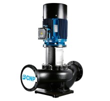 Насос циркуляционный CNP TD 40-14G/2, 0,75 кВт, 3х220В/3х380В, 50 Гц, чугун, 12 бар