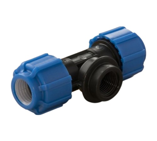 Тройник ТПК-АКВА ПНД ВР d 20х1/2х20