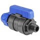 Шаровый кран ПНД компрессионный НР 25*3/4" наружная резьба (VALFEX)