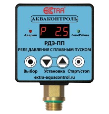 Реле давления EXTRA Акваконтроль воды электронное с пл пуск/насоса РДЭ-10-3,3-ПП