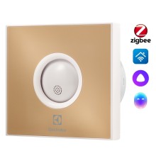 Вентилятор вытяжной серии Rainbow EAFR-150TH beige с таймером и гигростатом