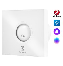 Вентилятор вытяжной серии Rainbow EAFR-120T white с таймером