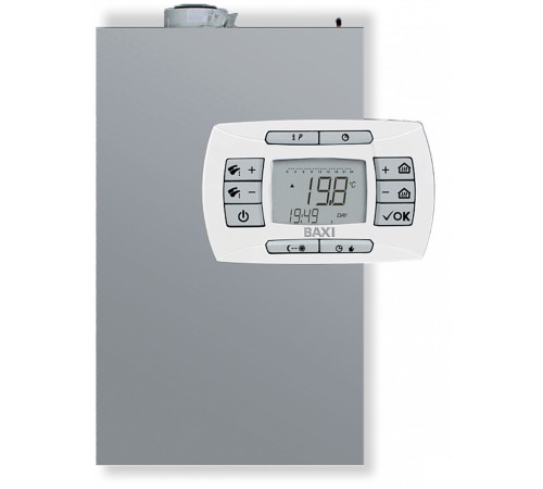 Котел газовый BAXI LUNA AIR 28 конденсационный, настенный, 2 конт., закр. кам. сгор. Котел газовый BAXI LUNA AIR 28 конденсационный, настенный, 2 конт., закр. кам. сгор.