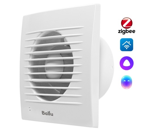 Вентилятор вытяжной Ballu BAF-FW 150 N с антимоскитной сеткой
