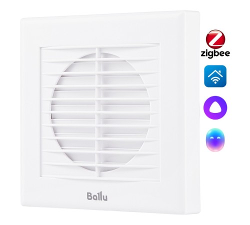 Вентилятор вытяжной Ballu BAF-EX 120 G с грав. жалюзи Вентилятор вытяжной Ballu BAF-EX 120 G с грав. жалюзи
