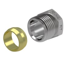 Концовка для монтажной трубки 1/2" Концовка для монтажной трубки 1/2"