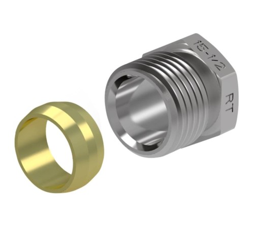 Концовка для монтажной трубки 1/2" Концовка для монтажной трубки 1/2"