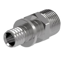 Соединение прямое с наружной резьбой 16×1/2"