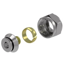 Концовка Royal Thermo разборная 3/4" (евроконус) для металлополимерной трубы 16×2,7 Концовка Royal Thermo разборная 3/4" (евроконус) для металлополимерной трубы 16×2,7