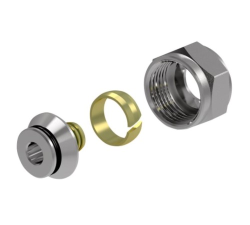 Концовка Royal Thermo разборная 3/4" (евроконус) для металлополимерной трубы 16×2,7 Концовка Royal Thermo разборная 3/4" (евроконус) для металлополимерной трубы 16×2,7