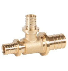 Тройник Royal Thermo ritable N аксиальный переходной, латунь, 20-16-20 Тройник Royal Thermo ritable N аксиальный переходной, латунь, 20-16-20