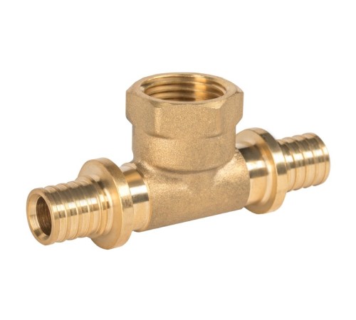 Тройник Royal Thermo ritable аксиальный, латунь ВР 20х3/4х20 Тройник Royal Thermo ritable аксиальный, латунь ВР 20х3/4х20