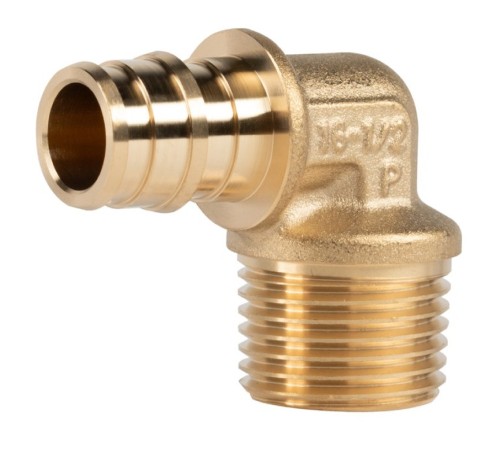 Угол Royal Thermo ritable радиальный переходной, латунь НР 20х1/2