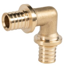Угол Royal Thermo ritable аксиальный, латунь 90 гр. 16