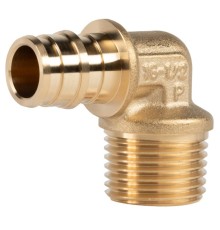 Угол Royal Thermo ritable радиальный переходной, латунь НР 16х1/2