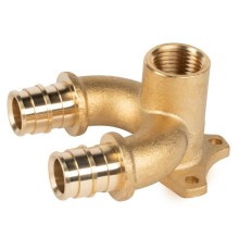 Тройник Royal Thermo ritable радиальный U-тип латунь, ВР 20х1/2х20 Тройник Royal Thermo ritable радиальный U-тип латунь, ВР 20х1/2х20