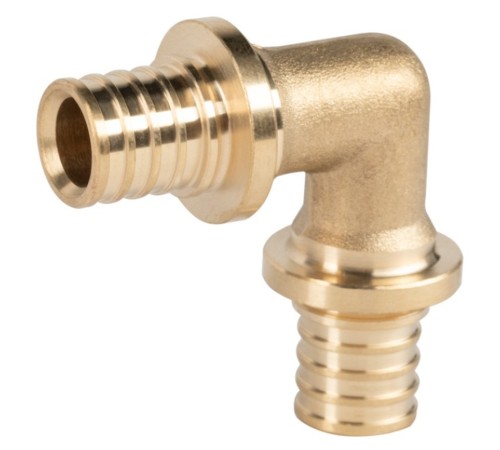 Угол Royal Thermo ritable аксиальный, латунь 90 гр.25
