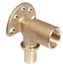 Угольник REHAU настенный ВР 20-1/2"x59мм, длинный RX+, бронза Угольник REHAU настенный ВР 20-1/2"x59мм, длинный RX+, бронза