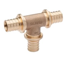 Тройник REHAU равнопроходный 25-25-25 PLATINUM RX, бронза Тройник REHAU равнопроходный 25-25-25 PLATINUM RX, бронза