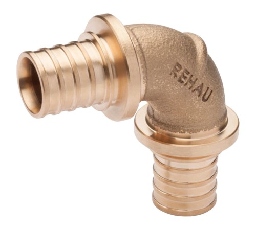 Угольник REHAU 90гр 32 PLATINUM RX+, бронза Угольник REHAU 90гр 32 PLATINUM RX+, бронза