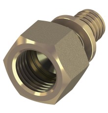 Соединение TECE прямое с внутренней резьбой 25х3/4", латунь