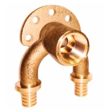 Колено двойное настенное MVI 16x1/2"x16 Колено двойное настенное MVI 16x1/2"x16