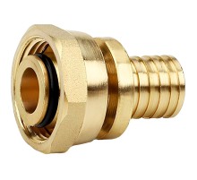 Муфта VARMEGA Slide-fit переходная (на евроконус) с накидн. гайкой, 20x3/4"EK, акс., латунь, VM51712 Муфта VARMEGA Slide-fit переходная (на евроконус) с накидн. гайкой, 20x3/4"EK, акс., латунь, VM51712