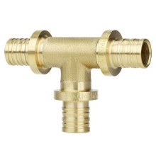Тройник VARMEGA Slide-fit равносторонний, 20, аксиальный, латунь, VM50412 Тройник VARMEGA Slide-fit равносторонний, 20, аксиальный, латунь, VM50412