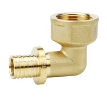 Угол VARMEGA Slide-fit 90 гр., ВР, 16x1/2", аксиальный, латунь, VM51511