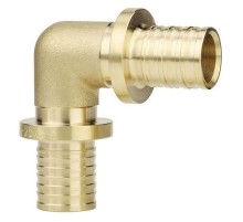 Угол VARMEGA Slide-fit 90 гр., равносторонний, 20, аксиальный, латунь, VM50812