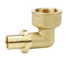 Угол VARMEGA Slide-fit 90 гр., ВР, 25x3/4", аксиальный, латунь, VM51516