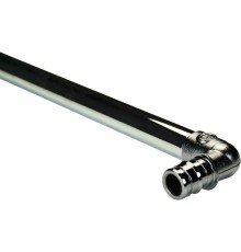 Угольник Giacomini GX с хромированной трубкой 20x15 250мм, GX128X014 Угольник Giacomini GX с хромированной трубкой 20x15 250мм, GX128X014