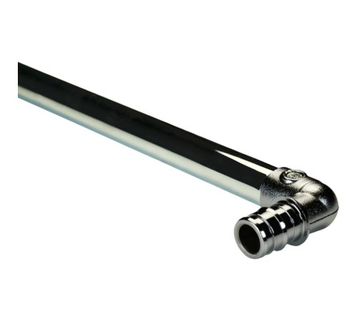 Угольник Giacomini GX с хромированной трубкой 20x15 250мм, GX128X014 Угольник Giacomini GX с хромированной трубкой 20x15 250мм, GX128X014