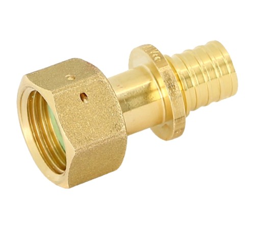 Муфта Uni-Fitt аксиальная-В 25x3/4" с накидной гайкой, плоской прокладкой Муфта Uni-Fitt аксиальная-В 25x3/4" с накидной гайкой, плоской прокладкой