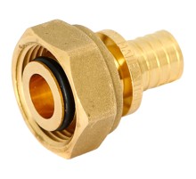 Муфта Uni-Fitt аксиальная-В 16x3/4"ЕК с накидной гайкой