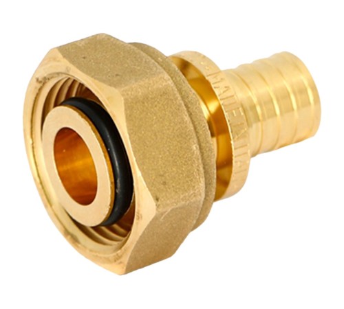 Муфта Uni-Fitt аксиальная-В 16x3/4"ЕК с накидной гайкой