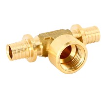 Тройник Uni-Fitt аксиальный-В 25х3/4"х25