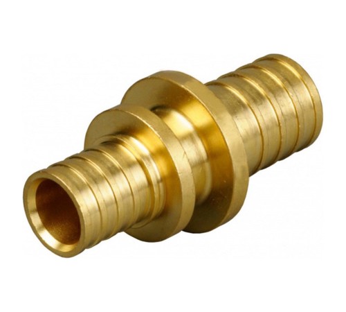Муфта ONE PLUS соединительная 25 латунь акс. (90/15)