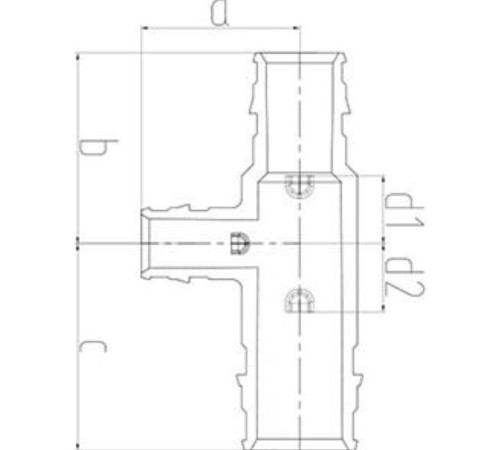Тройник ONE PLUS переходной PPSU 32х20х32 (40/10) Тройник ONE PLUS переходной PPSU 32х20х32 (40/10)