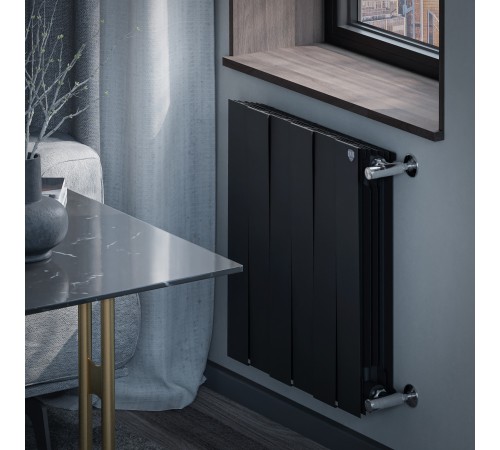 Радиатор Royal Thermo PianoForte 500 Noir Sable - 6 секц. Радиатор Royal Thermo PianoForte 500 Noir Sable - 6 секц.