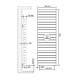 Радиатор Royal Thermo PianoForte Tower Bianco Traffico - 22 секц.