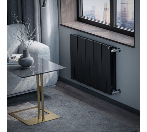 Радиатор Royal Thermo PianoForte 500 Noir Sable - 10 секц. Радиатор Royal Thermo PianoForte 500 Noir Sable - 10 секц.