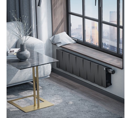 Радиатор Royal Thermo PianoForte 200 /Noir Sable - 14 секц. VDR Радиатор Royal Thermo PianoForte 200 /Noir Sable - 14 секц. VDR