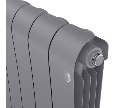 Радиатор биметаллический Royal Thermo Infinity 500 Silver Satin - 12 секц.