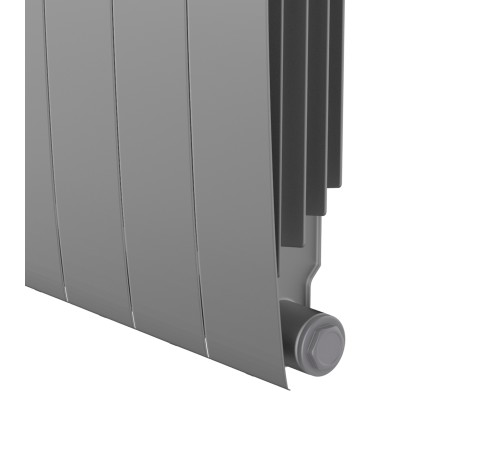 Радиатор Royal Thermo BiLiner 350 Silver Satin VR80 - 10 секц.
